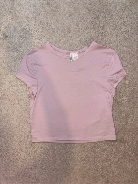 Divided Light Pink Crewneck Tee - Picture 3 of 4